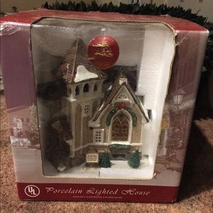 Lemax Christmas Lighted 2004 Little River Church